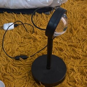 Black sun  Lamp